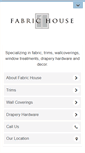 Mobile Screenshot of fabrichousetx.com